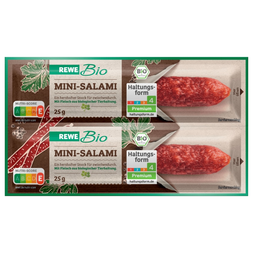 REWE Bio Mini-Salami 2x25g